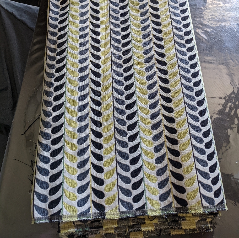 4 1/2 yards Upholstery Fabric